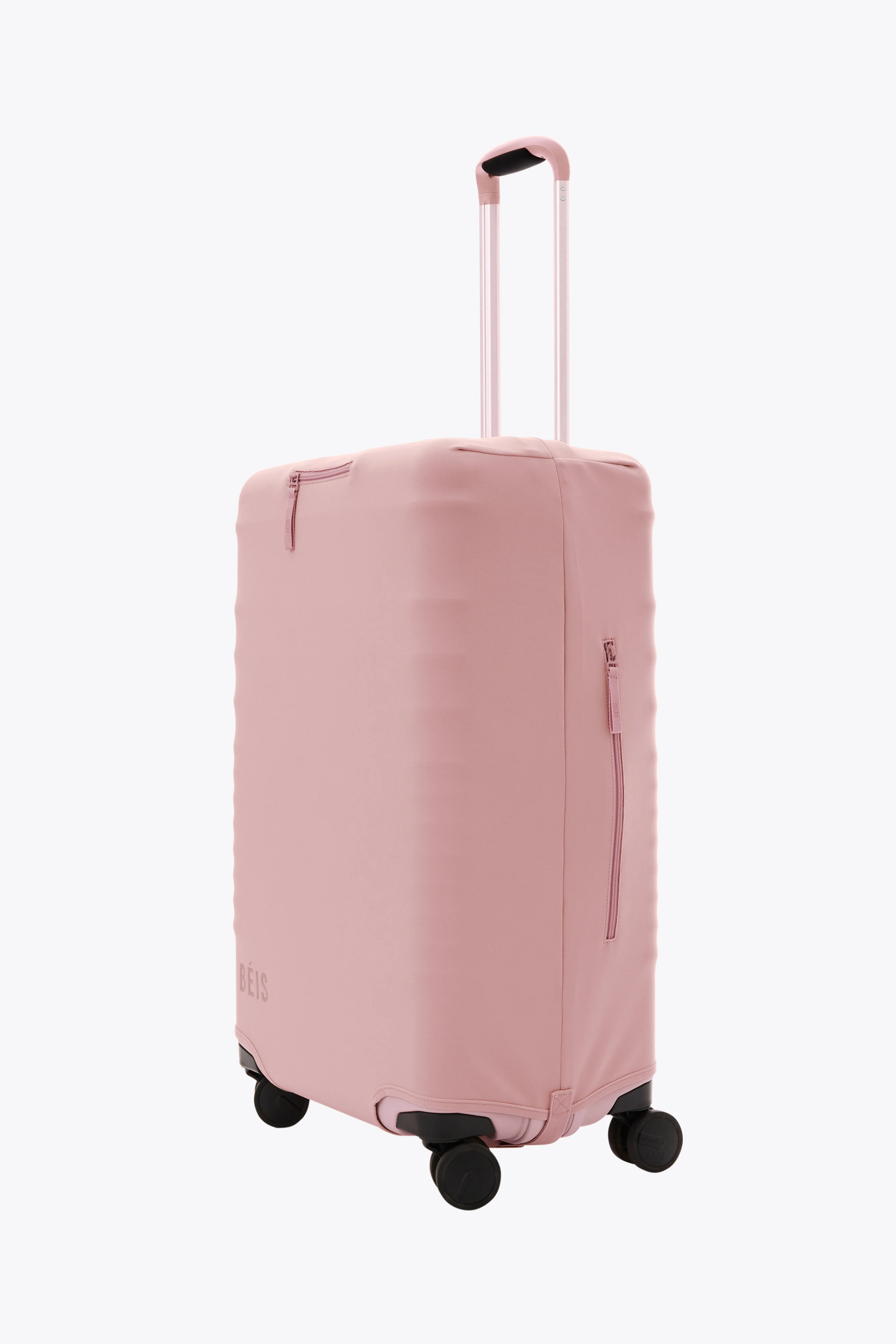 The Large Check-In Luggage Cover in Atlas Pink - Image 3