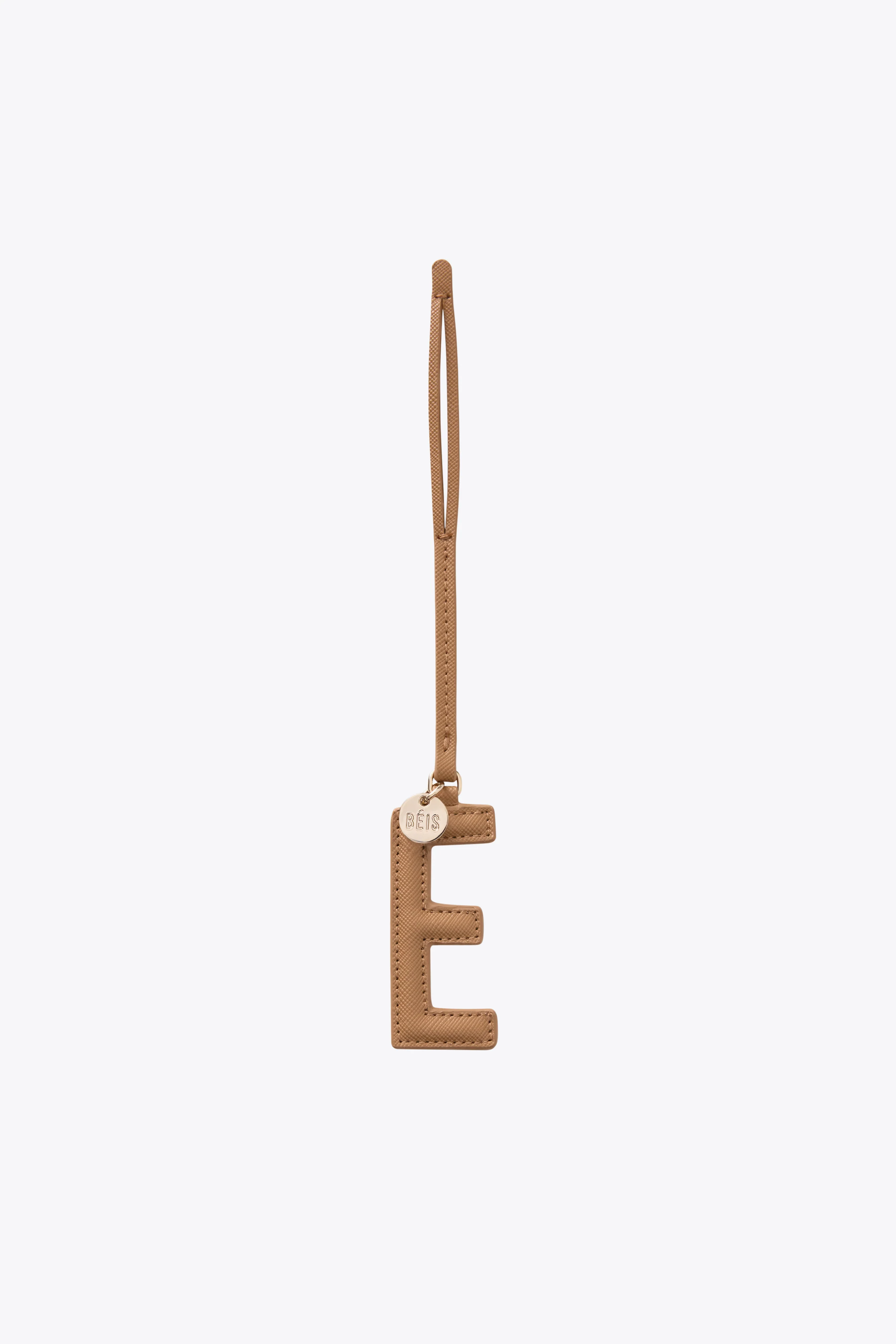 The Letter Charm in Camel - Image 10