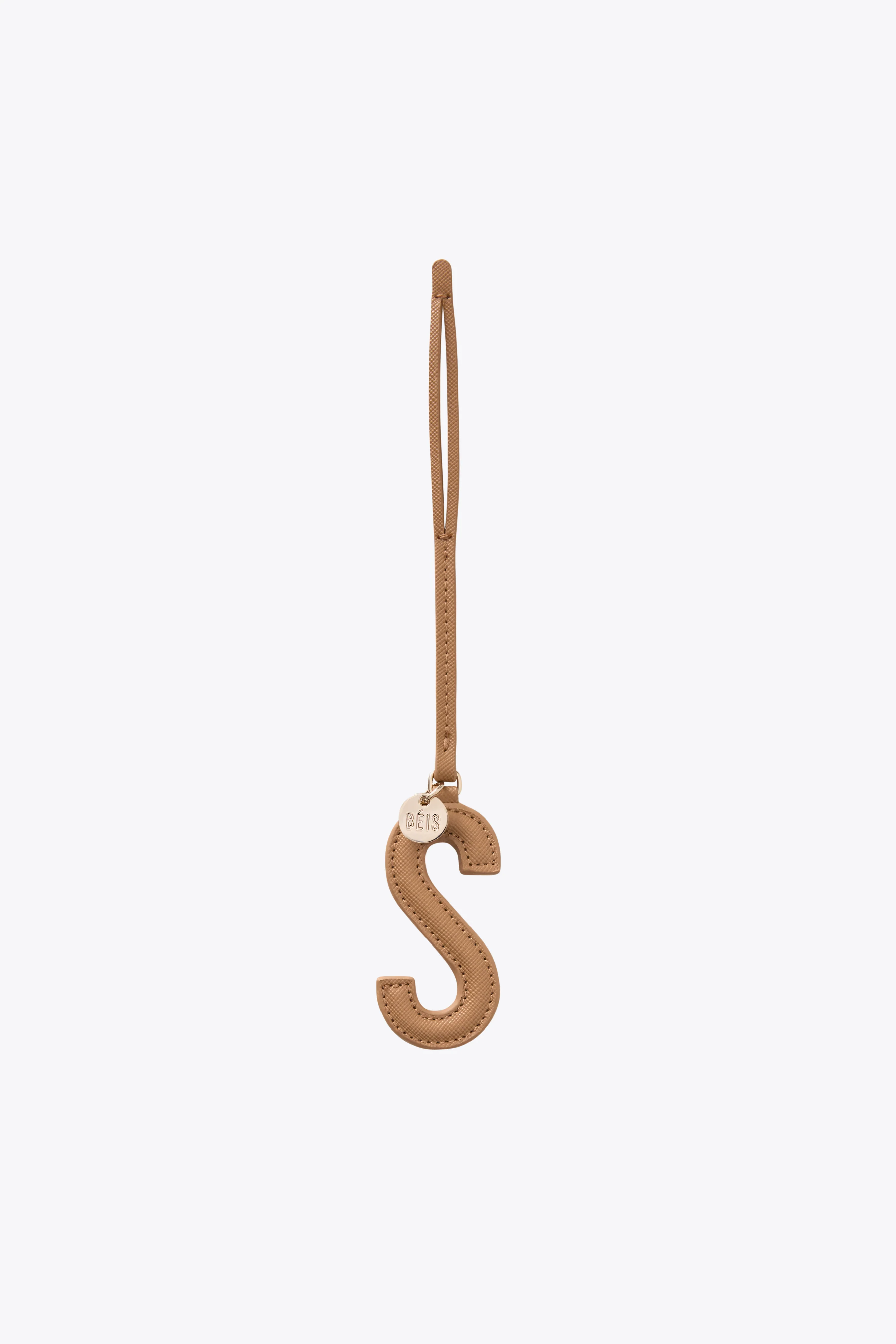 The Letter Charm in Camel - Image 24